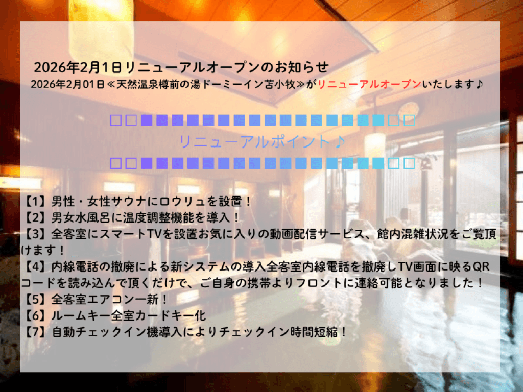 Dormy Inn Tomakomai Natural Hot Spring